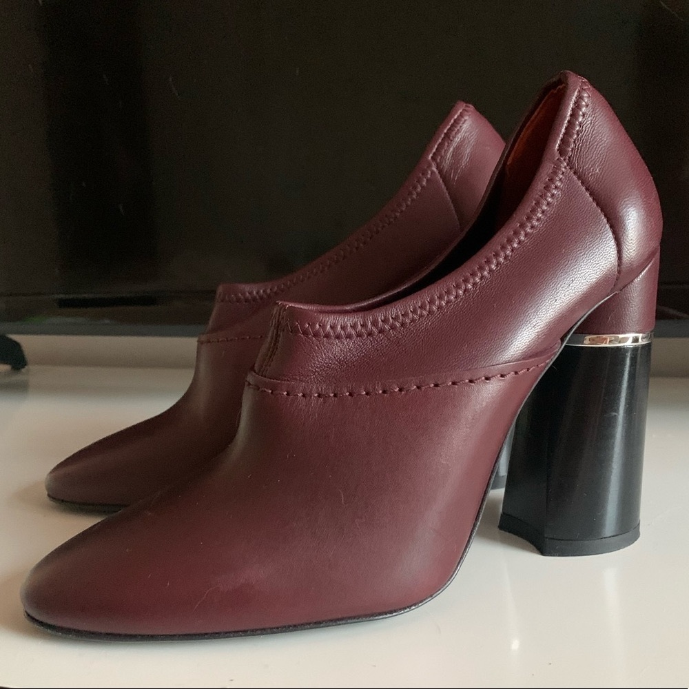 New Phillip Lim burgundy shoes size 36.5